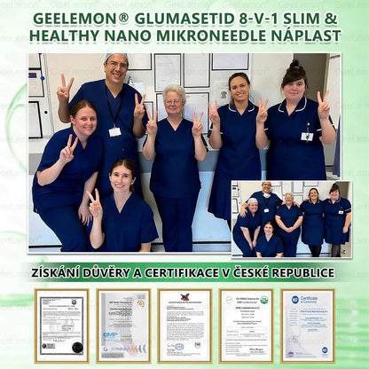 ⚡⚡ 𝐆𝐞𝑒𝑙𝑒𝐦𝐨𝐧® Glum𝐚𝐬𝐞tide 8 v 1 – Zeštíhlující nano mikrojihlový náplast 🇨🇿 Jen 1× denně ✅ Viditelné změny za 7 dní – na obezitu, kardiovaskulární zdraví, diabetes a kloubní problémy